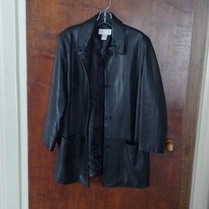 Laura Leigh LTD Leather Jacket Medium